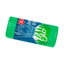 Мешки для мусора 50 л, биоразлагаемые, зеленые, в рулоне 20 шт., ПНД, 9 мкм, 640х540 мм, БИО, МБ2134 (МНБ 50-20ж) в Ижевске Мешки для мусора 50 л, биоразлагаемые, зеленые, в рулоне 20 шт., ПНД, 9 мкм, 640х540 мм, БИО, МБ2134 (МНБ 50-20ж) в Ижевске