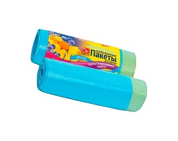 Мешки для мусора 35 л, ароматизированные, Морской Бриз, голубые, в рулоне 10 шт., ПНД, 12 мкм, 560х530 мм, GRIFON Aroma, 101-080 M в Ижевске