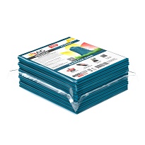 Мешки для мусора 160 л, светло-синие, в пачке 10 шт., ПВД, 40 мкм, 900х1100 мм, i-Bag в Ижевске