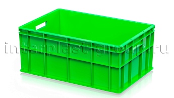 Ящик для молока, мяса, овощей и фруктов сплошной светло-зеленый в Ижевске