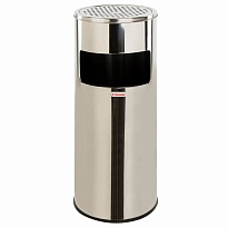 Урна с пепельницей 27 л, нержавеющая сталь, зеркальная, LAIMA PROFESSIONAL в Ижевске Урна с пепельницей 27 л, нержавеющая сталь, зеркальная, LAIMA PROFESSIONAL в Ижевске