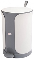 Контейнер для мусора Sтилъ с педалью 18 л серый 18 серый в Ижевске