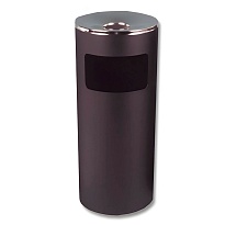 Урна металлическая с пепельницей, Титан, 29 л, черная, оцинкованная сталь в Ижевске