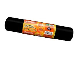 Мешки для мусора 180 л, ароматизированные, черные, в рулоне 10 шт., ПВД, 80 мкм, 1100х930 мм, EXPORT, exp18010142 в Ижевске Мешки для мусора 180 л, ароматизированные, черные, в рулоне 10 шт., ПВД, 80 мкм, 1100х930 мм, EXPORT, exp18010142 в Ижевске