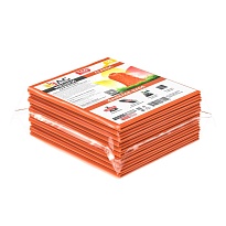 Мешки для мусора 160 л, оранжевые, в пачке 10 шт., ПВД, 40 мкм, 900х1100 мм, i-Bag в Ижевске