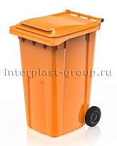 Контейнер для мусора 240 л оранжевый облегченный 240 оранжевый в Ижевске