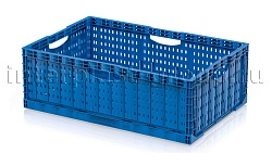 Ящик складной 600х400х220 голубой