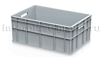 Ящик для молока, мяса, овощей и фруктов сплошной серый в Ижевске